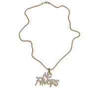 Urban Classics , Unisex Base Not a gem Chain Necklace, Gold, one Size - TB4823
