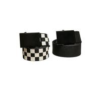 Urban Classics Unisex belt, black/off-white, L/XL