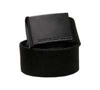 Urban Classics Unisex coloured buckle canvas belt belt. - - Small - Medium