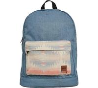 Urban Classics Unisex Inka Backpack Denim, Blue/Multicoloured, standard size, Bag