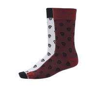Urban Classics Unisex Skull Allover 2-pack Socks