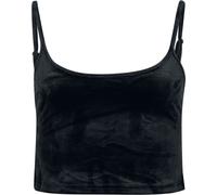 Velvet tank top for women Urban Classics Noir 3XL