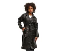Leather jacket woman Urban Classics Trenchcoat Noir 4XL