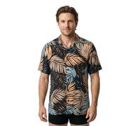 Shirt large sizes large sizes Urban Classics Viscose AOP Resort Multicolore 5XL