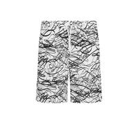 Urban Classics Viscose Aop Resort Shorts Whitescribble size M | Swimming Trunks Outlet | Men | White M