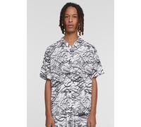 Urban Classics Viscose Aop Resort Short Sleeve Shirt