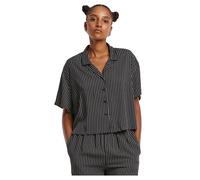 Women's short-sleeve viscose shirt Urban Classics Resort Noir L
