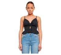 Urban Classics Waffle Pique Ruffle Sleeveless T-shirt
