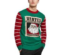 Urban Classics - WANTED Christmas Sweater green