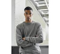Urban Classics - Washed Asphalt - Pullover - grey - S - 60% Cotton, 40% Polyester S