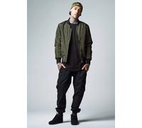 Urban Classics - Washed Cargo Twill - Pants - black - W30 - 98% Cotton, 2% Elastane W30