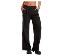Women's wide-leg Trousers Urban Classics Noir 34