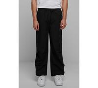 Urban Classics - Wide Poplin Black - Pants - black - XL - 100% Cotton XL