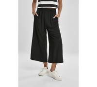 Urban Classics Wide Viscose Culotte Pants Black XS Woman