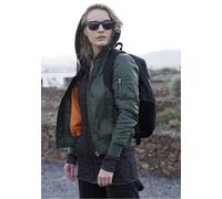 Urban Classics Women Bomber Jacket Ladies Basic Bomber Jacket Olive