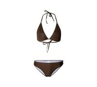 Urban Classics Women’s Triangle Bikini Bikini Set brown XL
