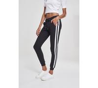 Urban Classics Women Trousers Ladies College Contrast Sweatpants Black/White/Bla