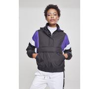 Urban Classics Women Winter Jacket Ladies 3-Tone Padded Pull Over Jacket White/N