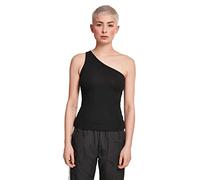 Urban Classics Ladies Asymmetric Top Top black M
