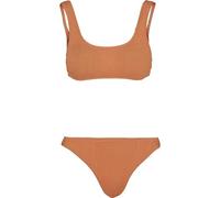 Urban Classics Women's Bikini Ladies Tanktop Crinkle Badeanzug Set