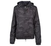 Urban Classics Women's Ladies Pull Over Jacket, Dark camo, XS