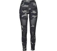Urban Classics Ladies Camo Tech Mesh Leggings Leggings dark camo black L