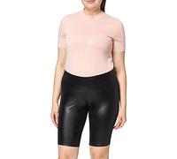 Urban Classics Women's Tb4078-ladies Synthetic Leather Cycle Shorts Yoga, Black, XXXL