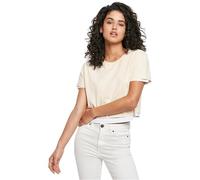 Urban Classics - Ladies Full Double Layered Whitesand/White - T-Shirt XS