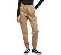 Urban Classics Women's high Waist Cargo Comfort Jogging Pants Trouser, Soft Taupe, XXXXXL