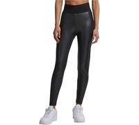 Urban Classics Women's High Waist Leggings Aus Lederimitat Mit Hoher Taille - Ladies Faux Leather Treggins Yoga Pants