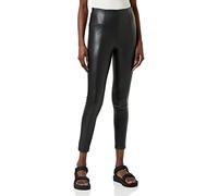 Urban Classics Women's Hose Ladies High Waist Cropped Pants Trouser, Black (Black 00007), 12 (Size: Medium)