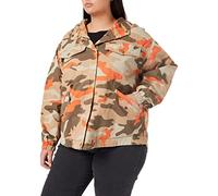 Urban Classics Women's Jacke Ladies Oversized Parka Jacket, Brick Camo, L