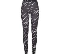 Urban Classics Women's Ladies AOP Leggings, Geometric Black, XXXL