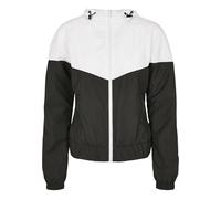 Urban Classics Women's Tb3638-ladies Arrow Windbreaker Wind Jacket, White/Black, S