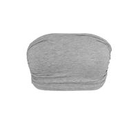 Urban Classics Women's Ladies Bandeau top, Gray, L