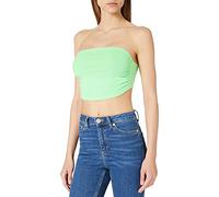 Urban Classics Women's Ladies Bandeau Top, Green (neon Green 00161), S