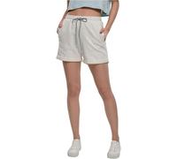 Urban Classics Women's Ladies Beach Terry Shorts, Lightgrey, S