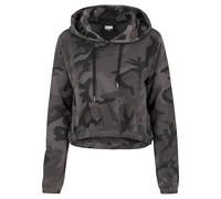 Urban Classics Women's Ladies Camo Cropped Hoody Hooded Sweatshirt (pack of 1)