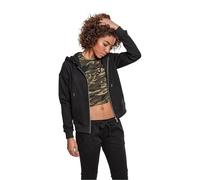 Women's hooded sweatshirt Urban Classic claic zip Noir M