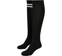 Urban Classics Ladies College Socks 2-Pack Knee Socks black EU 35-38