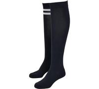 Urban Classics Women's Ladies College Socks 2-Pack Socks, Navy, 35-38