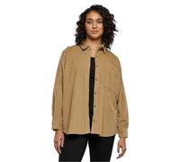 Urban Classics Women's Ladies Corduroy Oversized Shirt Shirt
