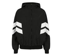 Urban Classics Crinkle Batwing Parka Black S Woman