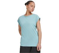 Urban Classics Women's Ladies Extended Shoulder Tee T-Shirt, bluemint, XL