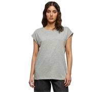 Urban Classics Women's Ladies Extended Shoulder Tee T-Shirt, Grau (Grey 111), XS