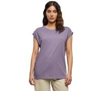 Urban Classics Women's Ladies Extended Shoulder Tee T-Shirt, Purple (Dusty Purple 02249), X-Large