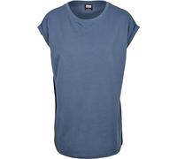 Urban Classics Women's Ladies Extended Shoulder Tee T-Shirt, Vintage Blue, X-Large
