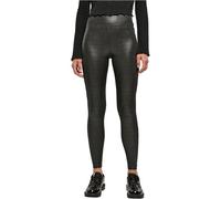 Urban Classics Women's Ladies High Waist Glamour Leggings Yoga Pants, Sparkling Black, L