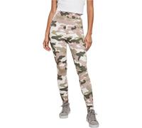 Urban Classics - Ladies High Waist Tech Duskrose Camo - Leggings Small
