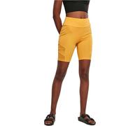 Urban Classics Women's Ladies High Waist Tech Mesh Cycle Shorts Yoga Shorts, magicmango, 4XL